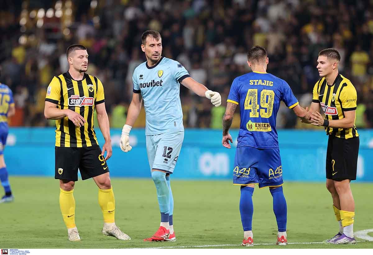 MATCH ISSUED SHIRT AND SIGNED ZIVKO ZIVKOVIC PANAITOLIKOS F.C SEASON 2025/26 SUPER LEAGUE