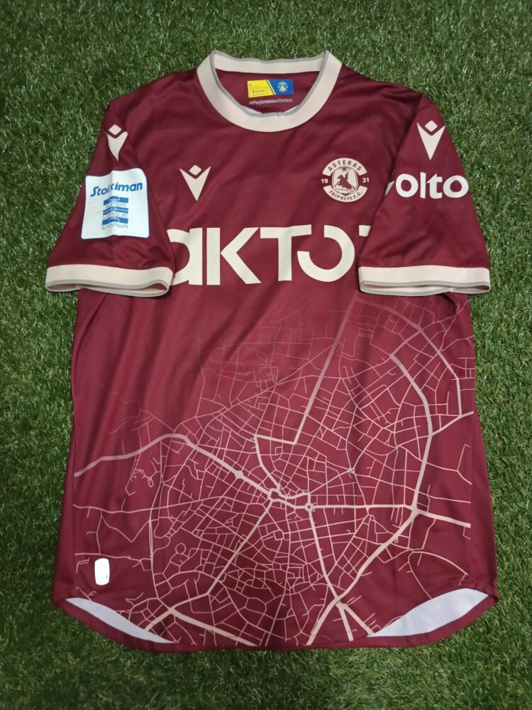 MATCH WORN SHIRT EDER ASTERAS TRIPOLIS F.C SEASON 2025/26 SUPER LEAGUE - Image 3