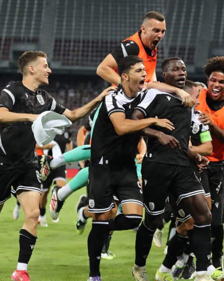 MATCH ISSUED SHIRT DIMITRIS BATAOULAS WOLSFBERGER - PAOK 0-1 (14/08/25) QUAL. EUROPA LEAGUE