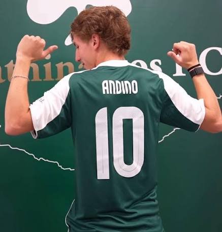 MATCH ISSUED SHIRT AND SIGNED SANDINO ANDINO ATROMITOS – PANATHINAIKOS 0-0 (25/01/26) SUPER LEAGUE - Image 5