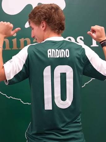 MATCH ISSUED SHIRT AND SIGNED SANDINO ANDINO ATROMITOS - PANATHINAIKOS 0-0 (25/01/26) SUPER LEAGUE