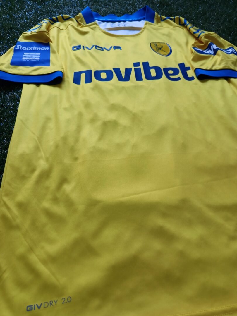 MATCH WORN SHIRT NIKOS KARELIS PANAITOLIKOS F.C SEASON 2023/24 SUPER LEAGUE - Image 4