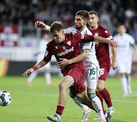 MATCH WORN SHIRT KOSTAS APOSTOLAKIS LARISA F.C SEASON 2025/26 SUPER LEAGUE