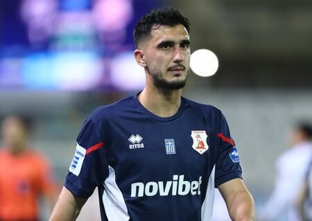 MATCH WORN SHIRT ANDREI IVAN PANSERAIKOS F.C SEASON 2025/26 SUPER LEAGUE