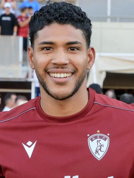 MATCH ISSUED OR WORN SHIRT ERIC FERIGRA LARISA F.C SEASON 2025/26 SUPER LEAGUE