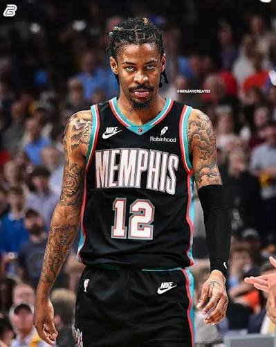 COLLECTABLE MEMPHIS GRIZZLIES JERSEY SIGNED BY THE SUPER STAR JA MORANT COA BECKETT