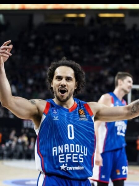 OFFICIAL JERSEY FROM STORE SIGNED BY  SHANE LARKIN EFES PILSEN B.C SEASON 2023/24