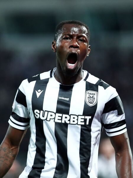 MATCH WORN SHIRT UNWASHED  MADY KAMARA PAOK - OFI 2-3 (25/04/26) GREEK CUP FINAL - COA BY EPO