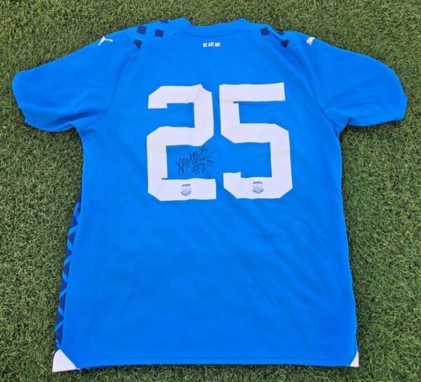 Charalambos Kyriakou – APOLLON LIMASSOL – MATCH WORN AND SIGNED JERSEY – FRIENDLY MATCHES – SEASON 2024/2025 - Image 4