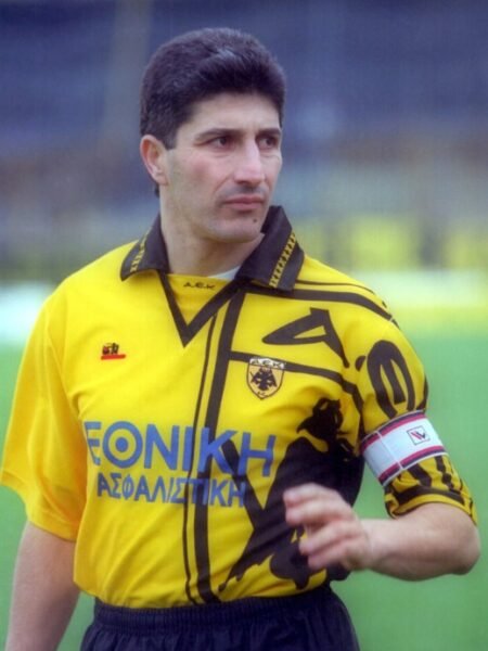 AEK ATHENS - OFFICIAL JERSEY SIGNED BY CLUB LEGENDS - SEASON 2025/2026