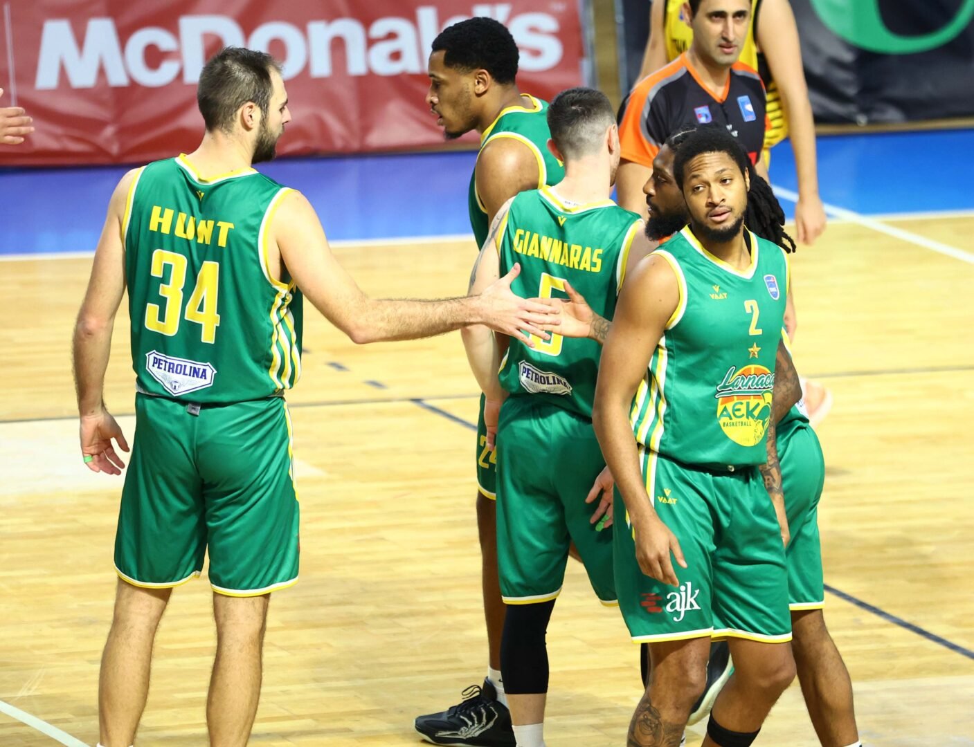 AEK LARNACA – MATCH USED AND TEAM SIGNED BALL – FIBA EUROPE CUP – SEASON 2025/2026 - Image 6