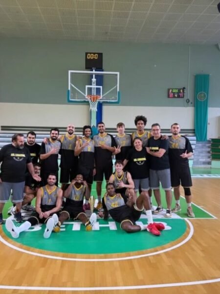 AEL LIMASSOL (BASKETBALL) - OFFICIAL JERSEY SIGNED BY ALL THE TEAM - SEASON 2025/2026