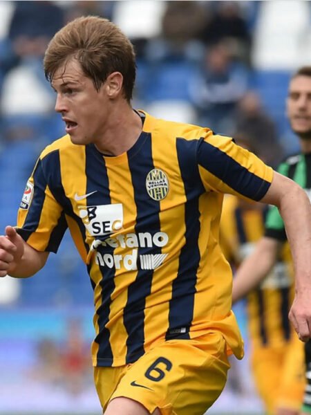 MICHELANGELO ALBERTAZZI – HELLAS VERONA – MATCH WORN JERSEY – SERIE A – SEASON 2015/2016