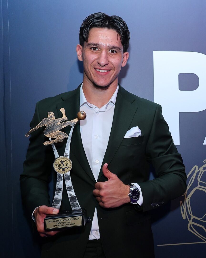 PANAGIOTIS ANDREOU – OMONOIA NICOSIA – MASERATI WRISTWATCH AWARDED TO THE BEST YOUNG PLAYER OF THE SEASON 2025/2026 - Image 2