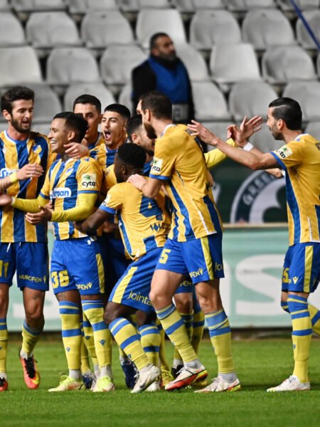 APOEL - TEAM SIGNED JERSEY - SEASON 2022/2023