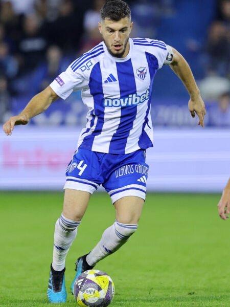 KOSTAKIS ARTYMATAS – ANORTHOSIS FAMAGUSTA – MATCH WORN AND SIGNED JERSEY (CAPTAIN) – STOIXIMAN CYPRUS LEAGUE – SEASON 2025/2026