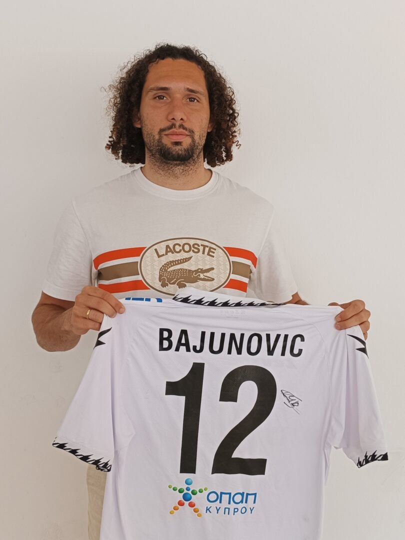 MATEJA BAJUNOVIC – DIGENIS AKRITAS MORFOU – MATCH WORN AND SIGNED JERSEY – CYPRIOT SECOND DIVISION – SEASON 2025/2026 - Image 2