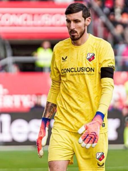 VASILIS BARKAS - UTRECHT - MATCH WORN (UNWASHED) JERSEY - UTRECHT VS PSV (1-2, 21/12/2025) - EREDIVISIE