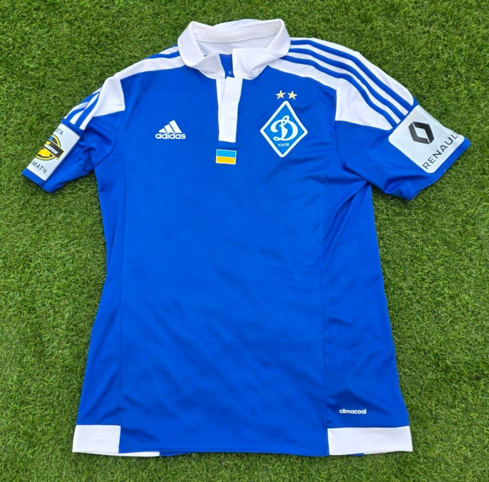 YOUNES BELHANDA – DYNAMO KYIV – MATCH WORN JERSEY – UKRAINIAN PREMIER LEAGUE – SEASON 2015/2016 - Image 3