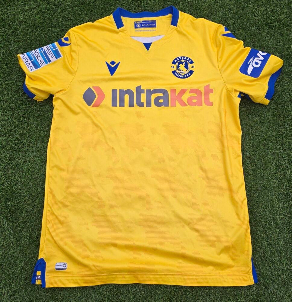 FACUNDO BERTOGLIO – ASTERAS TRIPOLIS – MATCH-WORN JERSEY – GREEK SUPER LEAGUE – SEASON 2022/2023 - Image 3