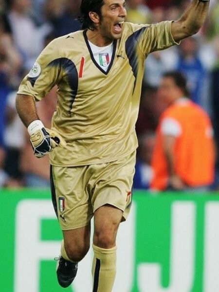 GIANLUIGI BUFFON - ITALY NATIONAL TEAM – MATCH ISSUED AND SIGNED JERSEY - FIFA WORLD CUP 2006 - WITH CERTIFICATE OF AUTHENTICITY