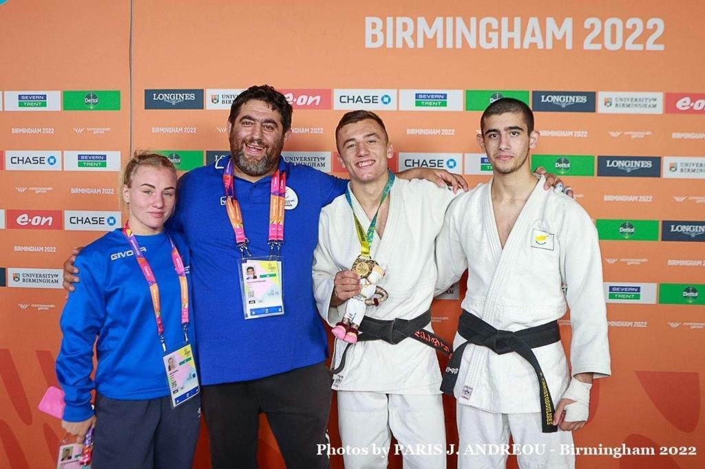 PETROS CHRISTODOULIDES – CYPRUS NATIONAL TEAM – MATCH WORN AND SIGNED UNIFORM – COMMONWEALTH GAMES 2022 – JUDO - Image 2