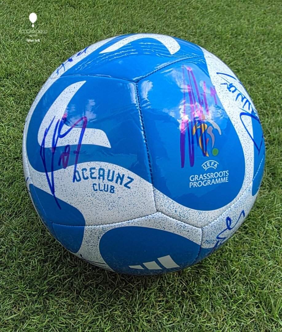 CYPRUS NATIONAL TEAM – ADIDAS (OCEANUZ CLUB) TEAM SIGNED BALL – SEASON 2024/2025 - Image 4