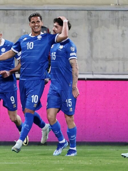 CYPRUS NATIONAL TEAM - ADIDAS (OCEANUZ CLUB) TEAM SIGNED BALL - SEASON 2024/2025