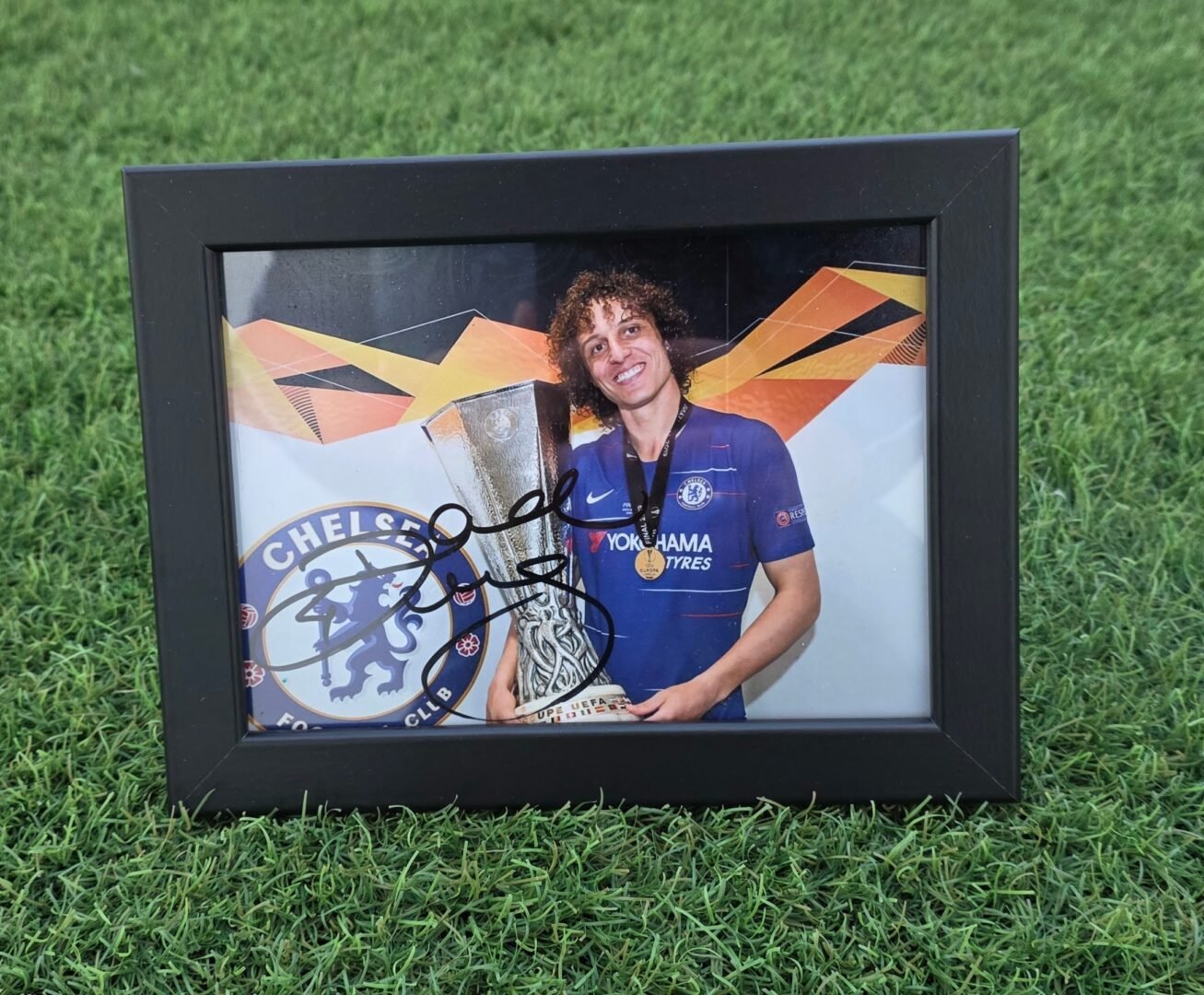 DAVID LUIZ – CHELSEA – SIGNED FRAME - Image 3