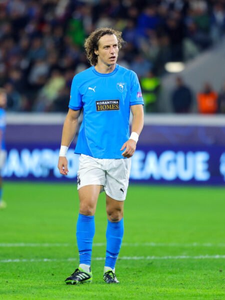 DAVID LUIZ - PAFOS FC – MATCH ISSUED (FOR CHAMPIONS LEAGUE MATCH) AND SIGNED JERSEY - SEASON 2025/2026