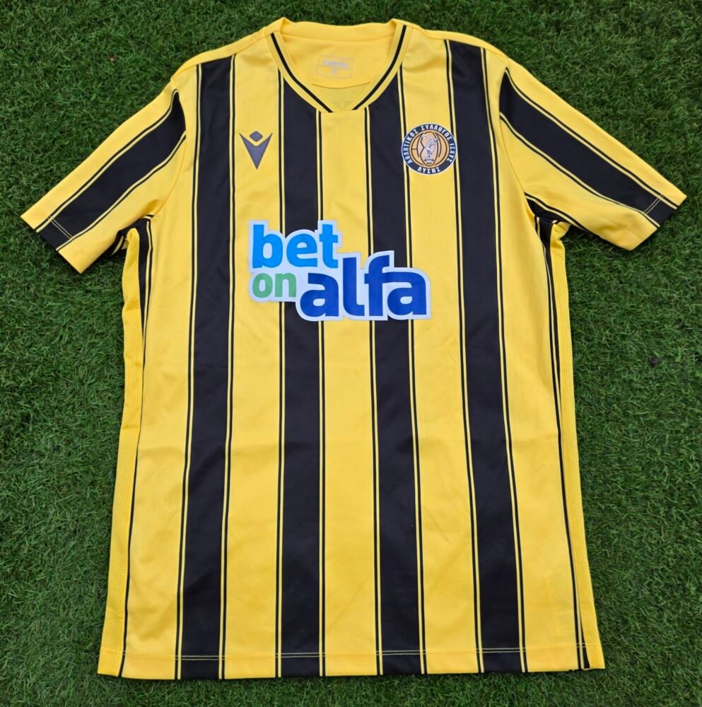KONSTANTINOS DIMITRIOU – ASIL LYSSI – MATCH-WORN JERSEY – CYPRIOT SECOND DIVISION – SEASON 2023/2024 - Image 3