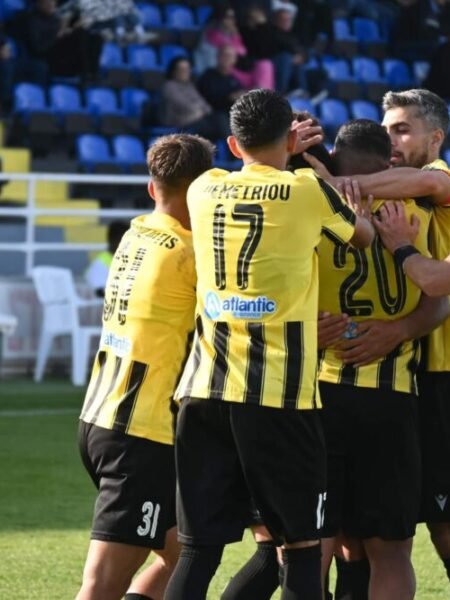 KONSTANTINOS DIMITRIOU - ASIL LYSSI - MATCH-WORN JERSEY - CYPRIOT SECOND DIVISION - SEASON 2023/2024