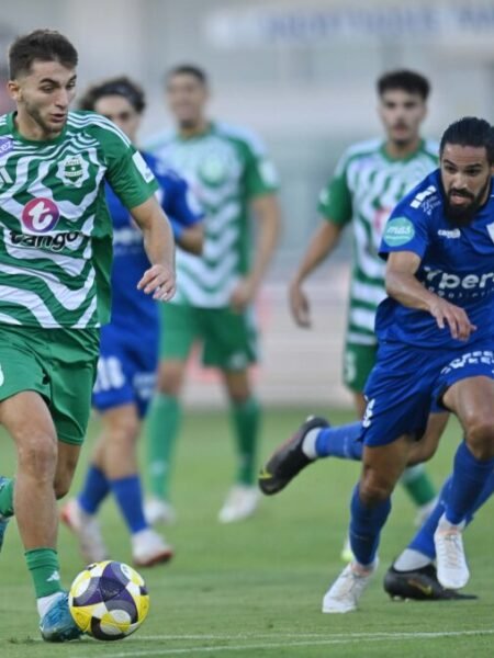 NEKTARIOS EDWARDS - OMONOIA ARADIPPOU – MATCH WORN AND SIGNED JERSEY - STOIXIMAN CYPRUS LEAGUE - SEASON 2025/2026