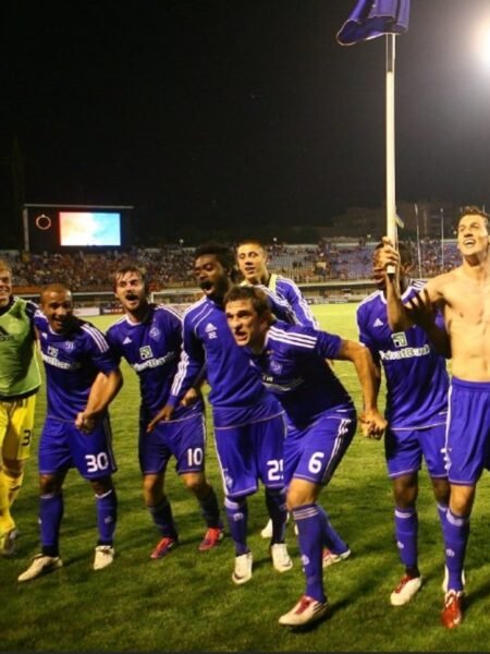 BADR EL KADDOURI - DYNAMO KYIV - MATCH WORN OR ISSUED JERSEY - UKRAINIAN LEAGUE - SEASON 2011/2012