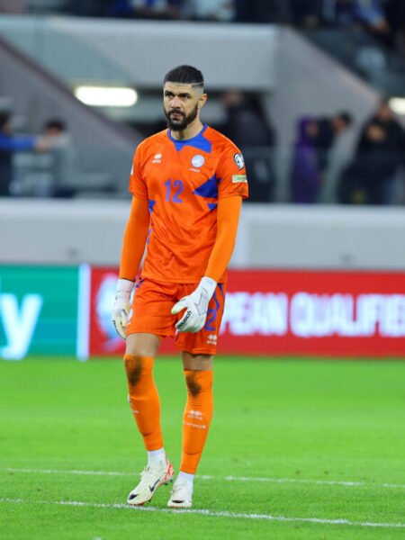 FABIANO FREITAS - CYPRUS NATIONAL TEAM – MATCH ISSUED AND SIGNED BY ALL THE TEAM JERSEY - FIFA WORLD CUP 2026 QUALIFIERS