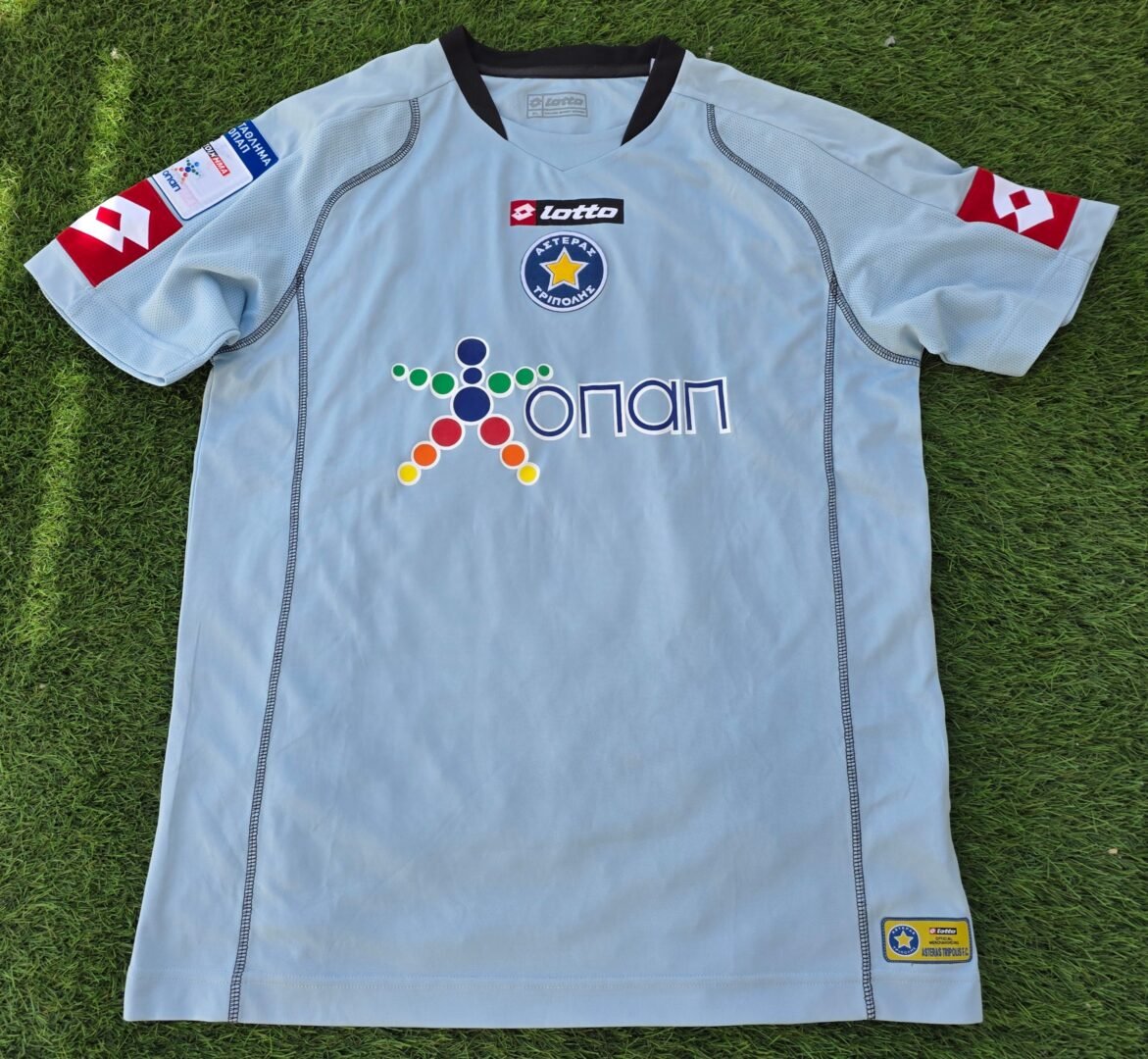 SOKRATIS FYTANIDIS – ASTERAS TRIPOLIS – MATCH WORN JERSEY – GREECE SUPER LEAGUE – SEASON 2007/2008 - Image 3