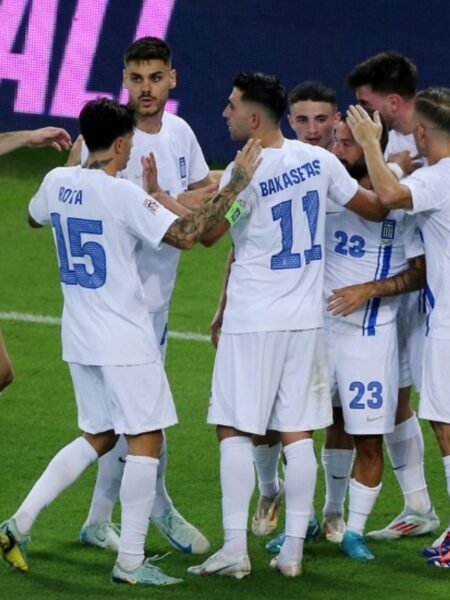 GREECE NATIONAL TEAM – MATCH USED AND TEAM SIGNED BALL – UEFA NATIONS LEAGUE – SEASON 2024/2025