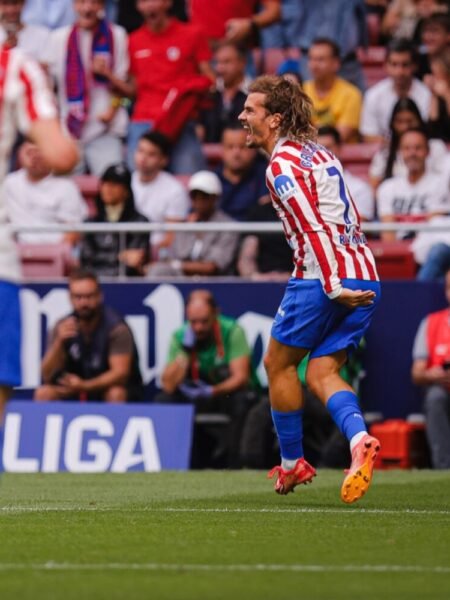 ANTOINE GRIEZMANN – ATLETICO DE MADRID – MATCH ISSUED AND SIGNED JERSEY – LA LIGA - SEASON 2024/2025