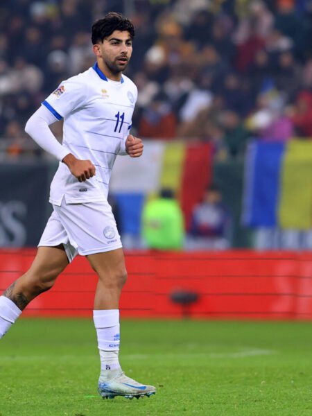 ANDRONIKOS KAKOULLIS - MATCH WORN AND SIGNED JERSEY - NATIONS LEAGUE 2025