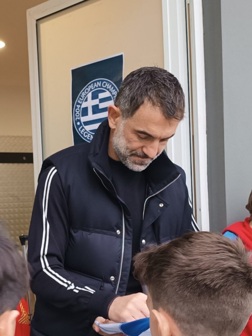 GIORGOS KARAGOUNIS – GREECE NATIONAL TEAM – HAND SIGNED FRAME - Image 2