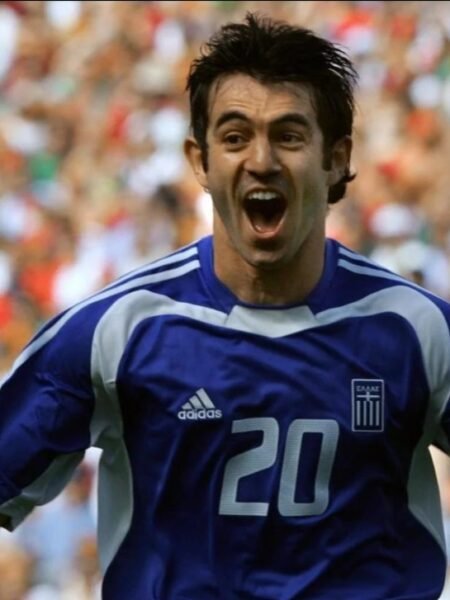 GIORGOS KARAGOUNIS – GREECE NATIONAL TEAM – HAND SIGNED FRAME