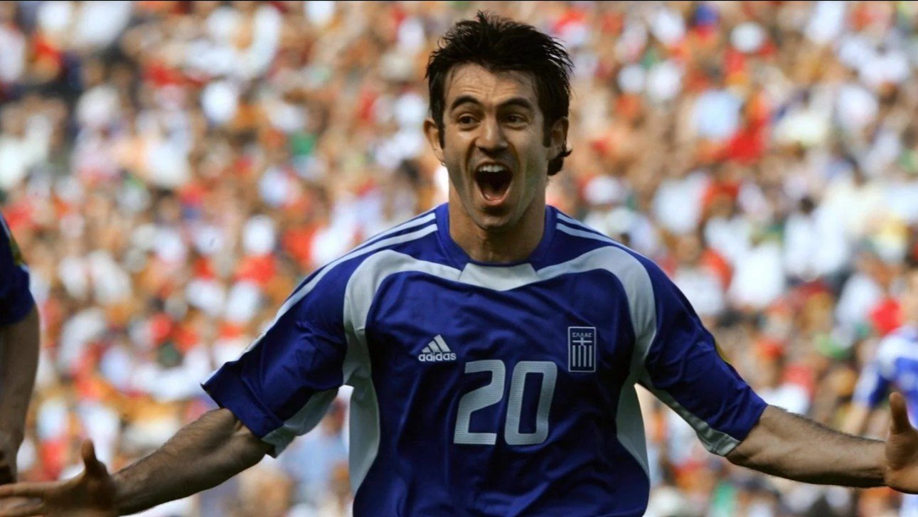 GIORGOS KARAGOUNIS – GREECE NATIONAL TEAM – HAND SIGNED FRAME