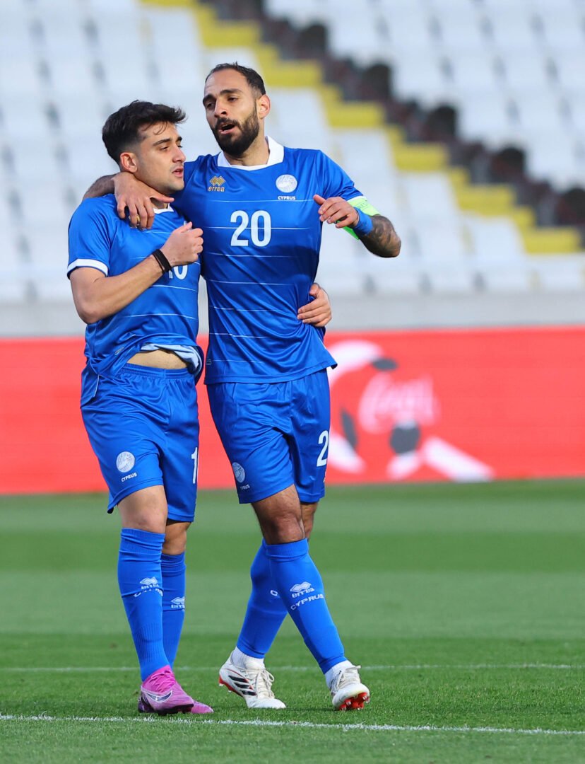 GRIGORIS KASTANOS – CYPRUS NATIONAL TEAM – MATCH WORN OR MATCH ISSUED JERSEY – CYPRUS VS MOLDOVA (3-2, 30/03/2026) – INTERNATIONAL FRIENDLY – GOALSCORER