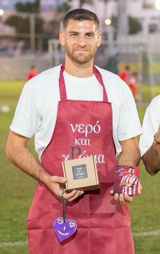 KOSTAS CHARALAMBOUS – NEA SALAMINA – MATCH WORN JERSEY SIGNED BY ALL THE TEAM – CYPRIOT SECOND DIVISION – SEASON 2025/2026 - Image 2