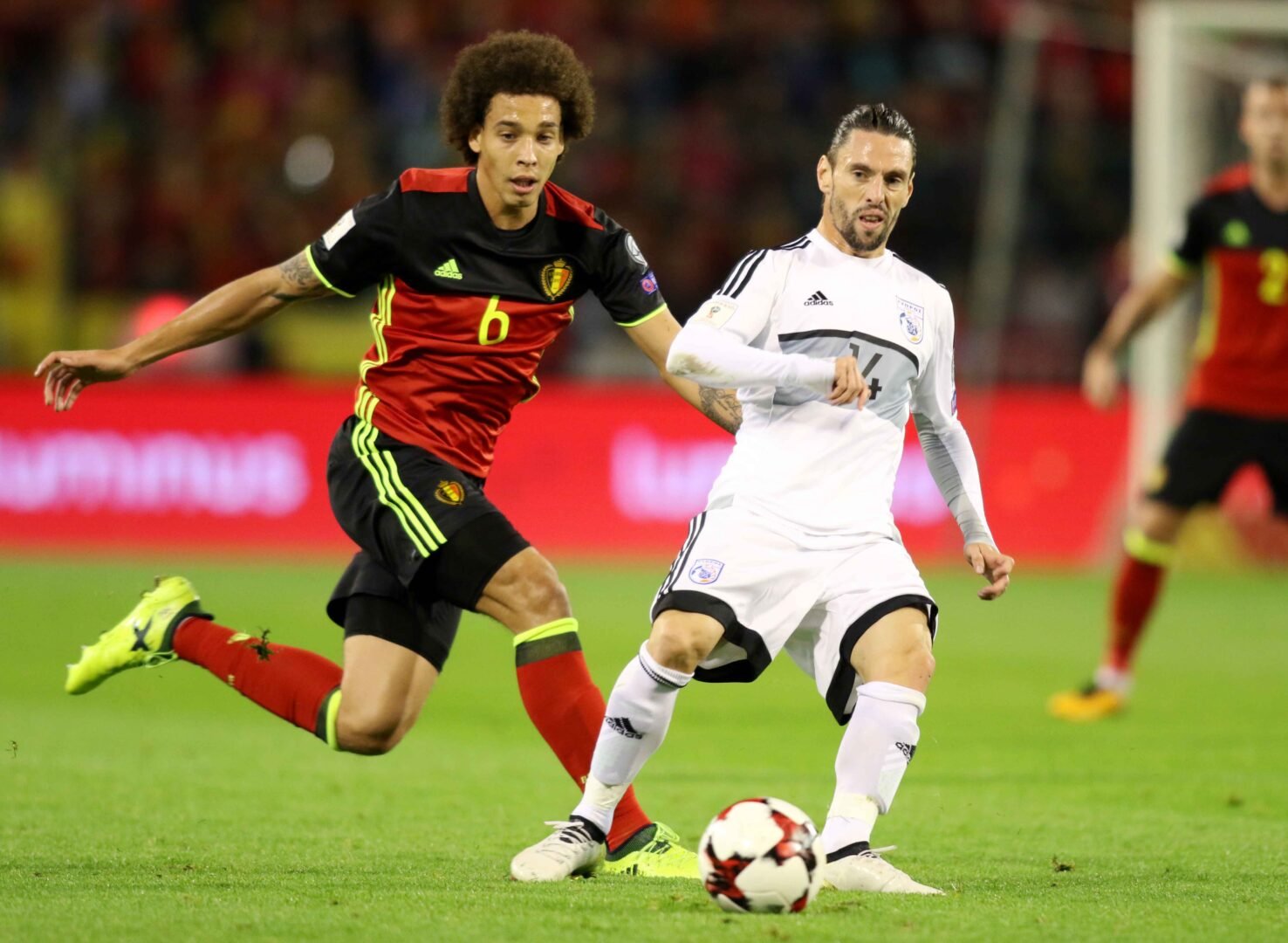 VINCENT LABAN – CYPRUS NATIONAL TEAM – MATCH WORN JERSEY – FIFA WORLD CUP 2018 QUALIFIERS