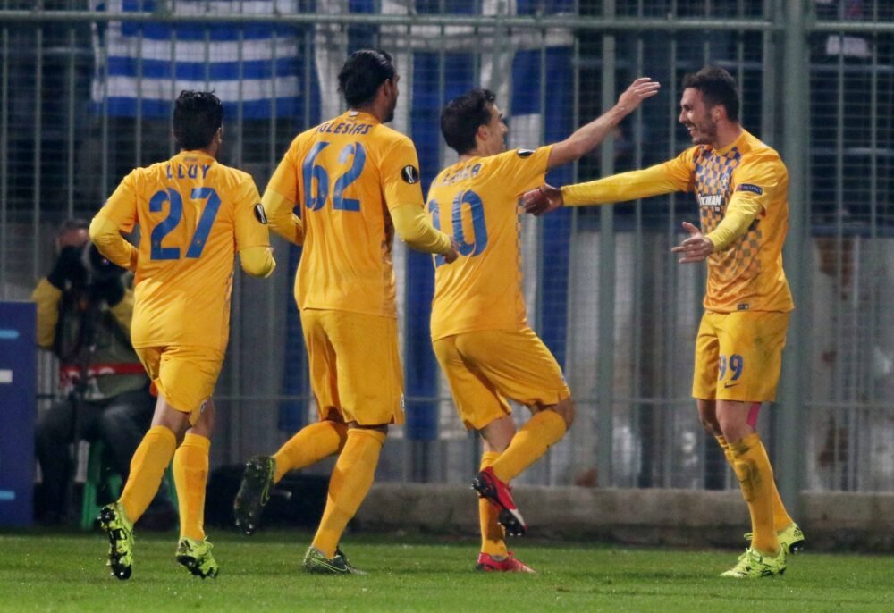 MANU LANZAROTE – ASTERAS TRIPOLIS – MATCH-WORN AND SIGNED JERSEY – EUROPA LEAGUE – SEASON 2015/2016 - Image 5