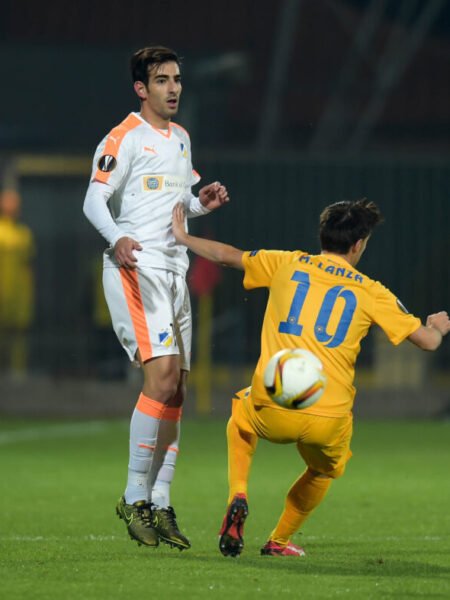 MANU LANZAROTE - ASTERAS TRIPOLIS - MATCH-WORN AND SIGNED JERSEY - EUROPA LEAGUE - SEASON 2015/2016