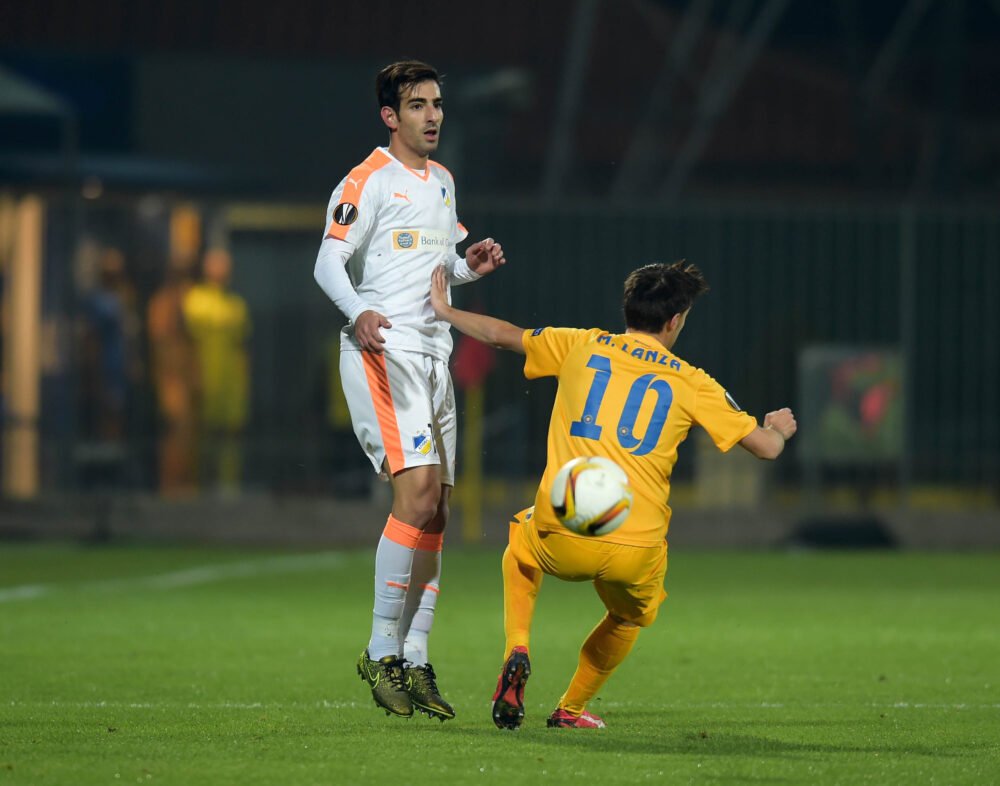 MANU LANZAROTE – ASTERAS TRIPOLIS – MATCH-WORN AND SIGNED JERSEY – EUROPA LEAGUE – SEASON 2015/2016