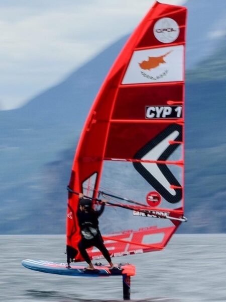 NATASA LAPPA – CYPRUS NATIONAL TEAM – OFFICIAL JERSEY – MEDITERRANEAN GAMES ORAN 2022