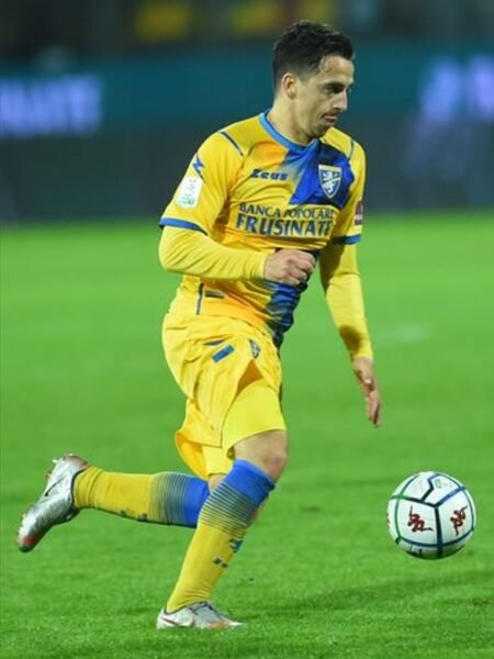 RAFFAELE MAIELLO - FROSINONE - MATCH WORN JERSEY - SERIE B - SEASON 2020/2021
